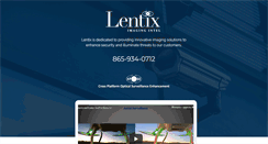 Desktop Screenshot of lentix.com