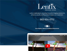 Tablet Screenshot of lentix.com